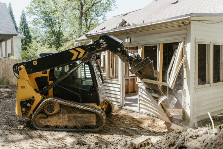Flood damaged homes being rebuilt